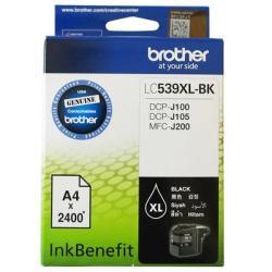 Brother LC539XL BK Schwarz, Originalpatrone, hohe Reichweite.