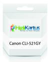 Canon CLI-521GY (2937B004AA) Gri Muadil Kartuş