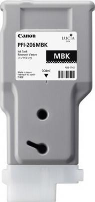 Canon PFI-206MBK (5302B001) Mat Siyah Orjinal