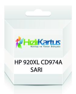 HP CD974A (920XL) Sarı Muadil Kartuş Yüksek Kapasi