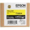 Epson C13T580400 (T5804) Yellow Original Ink - Stylus Pro 3800 (Without Box)