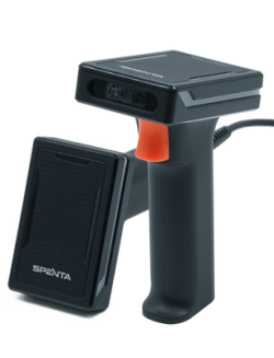 Spenta ST-3810 + USB-HID + USB-COM + RS232 + 1D/2D Handheld Wired Barcode Scanner