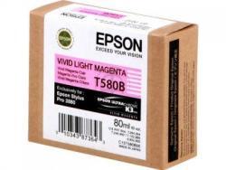 Epson C13T580B00 (T580B) Açık Kırmızı Orjinal Kart