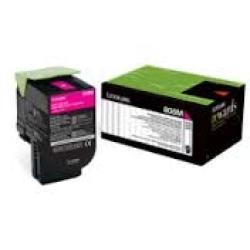 Lexmark 80C80M0 (808M) Kırmızı Orjinal Toner - CX4