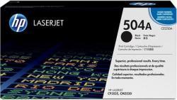 HP CE250A (504A) Black Original Toner - CP3525 / CM3530