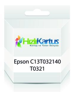 Epson C13T032140 (T0321) Siyah Muadil Kartuş - Sty