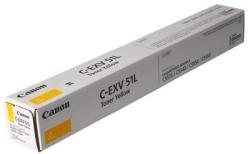 Canon C-EXV51L (0487C002) Sarı Orjinal Toner