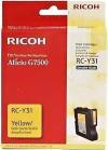 Ricoh RC-Y31 Gelbe Originalpatrone - G7500