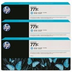 HP B6Y36A (771C) Open Blue 3lu Plotter Cartridge - D