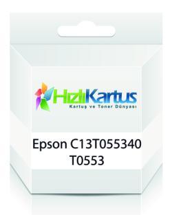 Epson C13T05534020 (T0553) Kırmızı Muadil Kartuş -