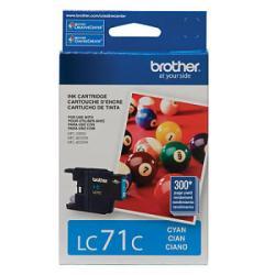 Brother LC71C Cyanfarbene Original-Tintenpatrone - MFC-J280W / J425W