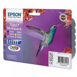 Epson C13T08074020 (T0807) 6lı Orjinal Set Kartuş