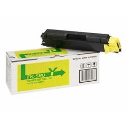 Kyocera TK-580Y (1T02KTANL0) Gelber Original-Toner -