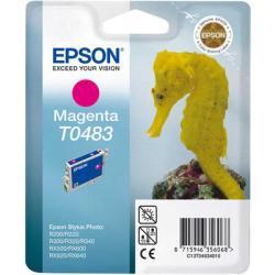 Epson C13T048340 (T0483) Original-Patrone, Rot -