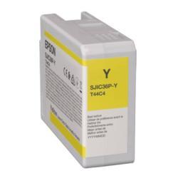 Epson SJIC36P-Y (C13T44C440)  Sarı Orjinal Kartuş