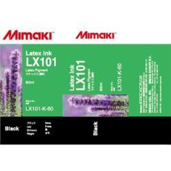 Mimaki LX101-K-60 Black Original Latex Ink JV400-130LX, JV400-160LX