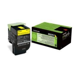 Lexmark 80C2XYE Sarı Orjinal Toner - CX510DE / CX5
