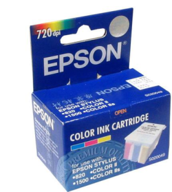 Epson S020049 Renkli Orjinal Kartuş (E)