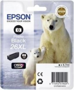 Epson C13T263140 (26XL) Foto Siyah Orjinal Kartuş