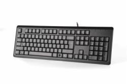 A4 Tech KR-92 USB Black Multimedia Wired Q Klavy