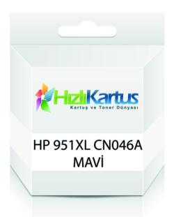 HP CN046A (951XL) Mavi Muadil Kartuş - Pro 8600