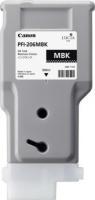Canon PFI-206MBK (5302B001) Matte Black Original Cartridge - iPF6400 / iPF6450 (Ex)