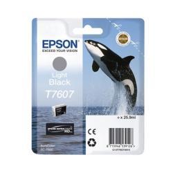 Epson C13T76074010 (T7607) Originaltinte, Schwarz.