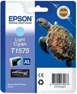 Epson C13T15754010 (T1575) Açık Mavi Orjinal Kartu