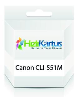 Canon CLI-551M (6510B001) Kırmızı Muadil Kartuş -