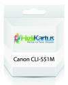 Canon CLI-551M (6510B001) Kırmızı Muadil Kartuş -