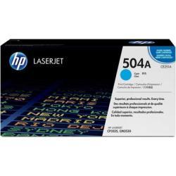HP CE251A (504A) Cyan Original Toner Cartridge - CP3525 / CM3530 (U)
