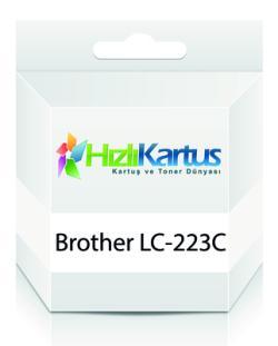 Brother LC-223C Mavi Muadil Kartuş - MFC-J-4320 /