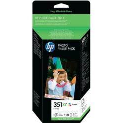 HP Q8848EE (351XL) Renkli Orjinal Kartuş + Fot