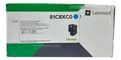 Lexmark 81C8XC0 Blue Mavi Toner Extra High K