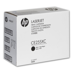 HP CE255XC (55X) Black Original Toner (Contract Product) - Laserjet P3015