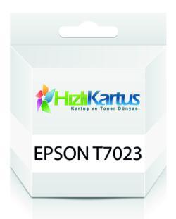 Epson C13T70234010 (T7023) Kırmızı XL Muadil Kartu