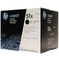 HP Q7551XD (51X) Siyah 2li Paket Orjinal Toner - L