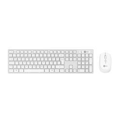 Lenovo Lecoo KM2001 Kabellose weiße türkische Q-Tastatur.