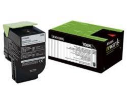 Lexmark 70C80K0 (708K) Black Original Toner - CS310 / CS410