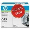 HP CC364X (64X) Schwarz, Original-Toner, versiegelt.
