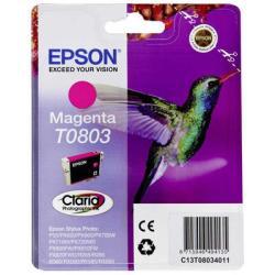 Epson C13T08034020 (T0803) Kırmızı Orjinal Kartuş