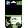 HP CZ120AB (670XL) Yellow Original Cartridge High Yield - DeskJet 3525 (Ex)