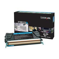 Lexmark X748H1CG Blue Mavi Toner High Capasi Tags