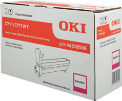 OKI 44318506 Red Original Drum Unit - C711