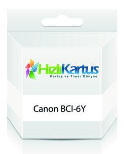 Canon BCI-6Y (4708A002AA) Sarı Muadil Kartuş