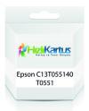 Epson C13T05514020 (T0551) Schwarze Kompatible Patrone - R