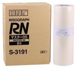 Riso S-3191 Orjinal B4 Master RN-2050, RN-2051 (Te