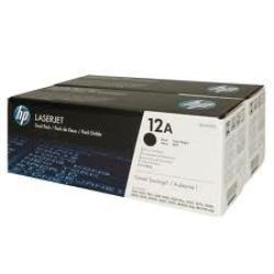 HP Q2612AD (12A) Siyah 2li Paket Orjinal Toner - L