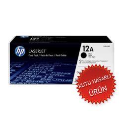 HP Q2612AD (12A) Black Original Toner Single Pack - Laserjet 1010 (LEAVING FROM Q2612AD) (Damaged Box)