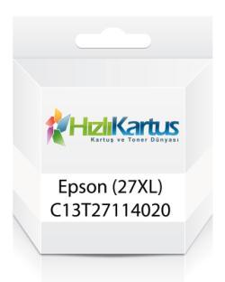 Epson C13T27114020 (27XL) Siyah Muadil Kartuş - WF